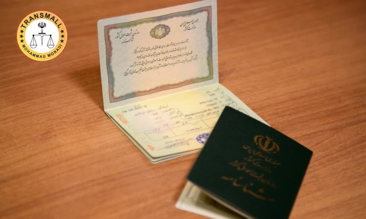 ترجمه رسمی شناسنامه (۴۸ ساعته + ارسال رایگان) آنلاین و فوری